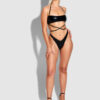 Onyx Corset Bandeau Swim Top