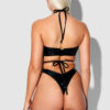 Onyx Corset Bandeau Swim Top