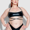Onyx Corset Bandeau Swim Top
