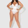 Rising Star Plunge Push Up Bodysuit in Liquid Satin 18 Rising Star Plunge Push Up Bodysuit in Liquid Satin