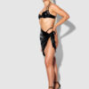 Onyx Wrap Sarong Coverup
