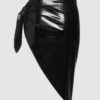 Onyx Wrap Sarong Coverup