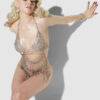 Ziggy Netted Rhinestone Chemise 10 Ziggy Netted Rhinestone Chemise