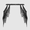 Lune Beaded Garter Belt