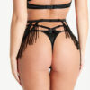 Lune Beaded Garter Belt