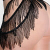 Lune Beaded Garter Belt