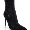 Nadia Rhinestone Booties
