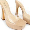 Elaina Platform Mule Heel