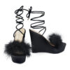 Adriana Feather Wedge