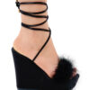 Adriana Feather Wedge