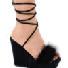 Adriana Feather Wedge