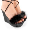 Adriana Feather Wedge