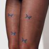 Harlow Sheer Butterfly Stockings