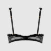 Pia Lace Push Up Half Cup Bandeau Bra