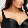 Va Va Voom Satin Full Figure Push Up Bra