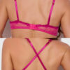 Pia Lace Push Up Half Cup Bandeau Bra 17 Pia Lace Push Up Half Cup Bandeau Bra