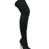 Gisele Stretchy Overknee Heeled Boots