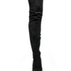 Gisele Stretchy Overknee Heeled Boots