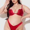Rising Star Plunge Push Up Bra in Petra Satin 14 Rising Star Plunge Push Up Bra in Petra Satin