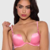 Rising Star Plunge Push Up Bra in Liquid Satin 9 Rising Star Plunge Push Up Bra in Liquid Satin