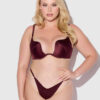 Rising Star Plunge Push Up Bra in Petra Satin 21 Rising Star Plunge Push Up Bra in Petra Satin
