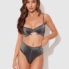 Neev Oil Slick Logo Longline Bra