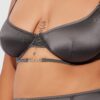 Neev Oil Slick Logo Longline Bra
