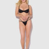 Petra Satin & Mesh Unlined Corset Cup Bra