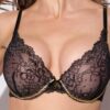 Elizabeth Lace & Rhinestone Push Up Demi 9 Elizabeth Lace & Rhinestone Push Up Demi