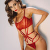 Melrose Embroidered Garter Bralette