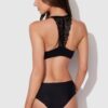 Kayla Lace Racerback Push Up Plunge Bra