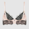 Rosalind Lace Cup Bra With Satin Half Cup
