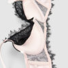 Rosalind Lace Cup Bra With Satin Half Cup