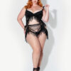 Lune Beaded Longline Bra