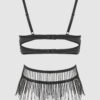 Lune Beaded Longline Bra