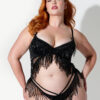 Lune Beaded Longline Bra