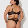 Melrose Embroidered Garter Bralette