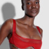 Raven Balconette Mesh Bra