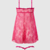 Pia Lace Flyaway Front Babydoll With Front Clasp