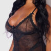 Chiara Lace & Mesh Babydoll