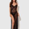 Luella Lace Wrap Maxi Gown