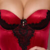 Lexi Liquid Satin Adjustable Push Up Corset
