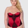 Lexi Liquid Satin Adjustable Push Up Corset