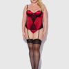Lexi Liquid Satin Adjustable Push Up Corset