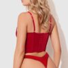 Petra Swirl Plunge Push Up Bustier