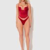 Petra Swirl Plunge Push Up Bustier