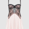 Rosalind Lace Bodice & Satin Skirt Babydoll