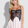 Rosalind Lace Bodice & Satin Skirt Babydoll