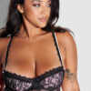 Rosalind Lace Bodice & Satin Skirt Babydoll