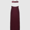 Petra Satin Monowire Cutout Gown